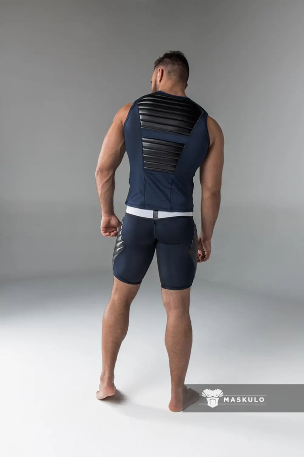 Armored. Tank Top. Front Pads - Maskulo - MTP137-Y1 - Maskulo EU Global Online Store