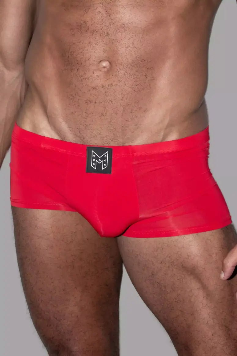 Ryan Ironsilk Tight Trunks in Red from Maskulo. Size L underwear for adults. Price 33. SKU MTR157-Y3. Comfortable, new condition.