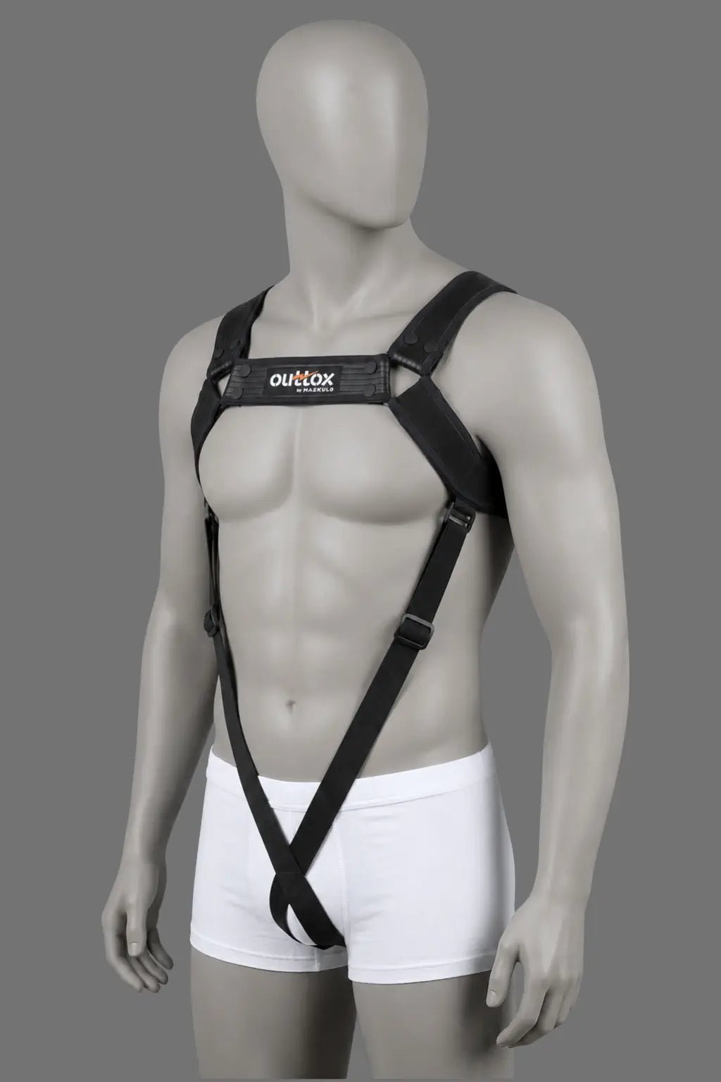 Outtox Body Harness with Snaps. Black - Outtox - XHR120-Y1- Maskulo EU Global Online Store