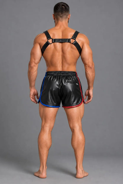 Vance Gridlock. Body Harness aus PU-Leder