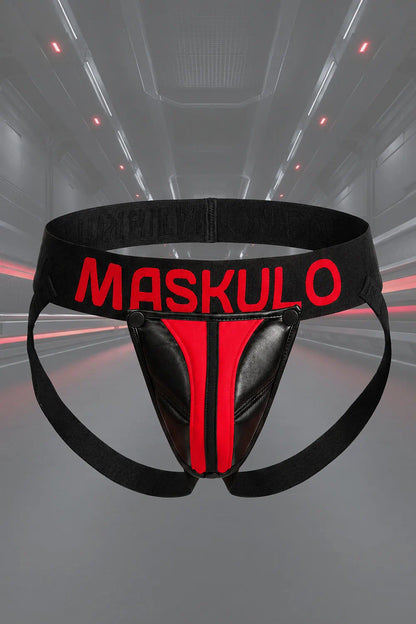 Xav Armoplex Jockstrap - Red | SHIPPING 2026-08-05