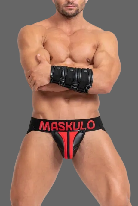 Xav Armoplex Jockstrap - Red | SHIPPING 2026-08-05