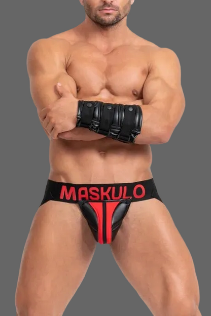 Xav Armoplex Jockstrap - Red | SHIPPING 2026-08-05