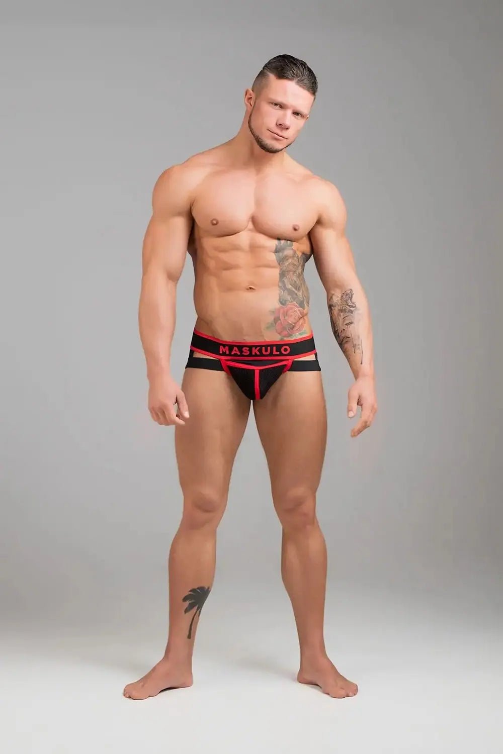 Life. Jockstrap. Cotton. Red - Maskulo - MJS184-Y1 - Maskulo EU Global Online Store