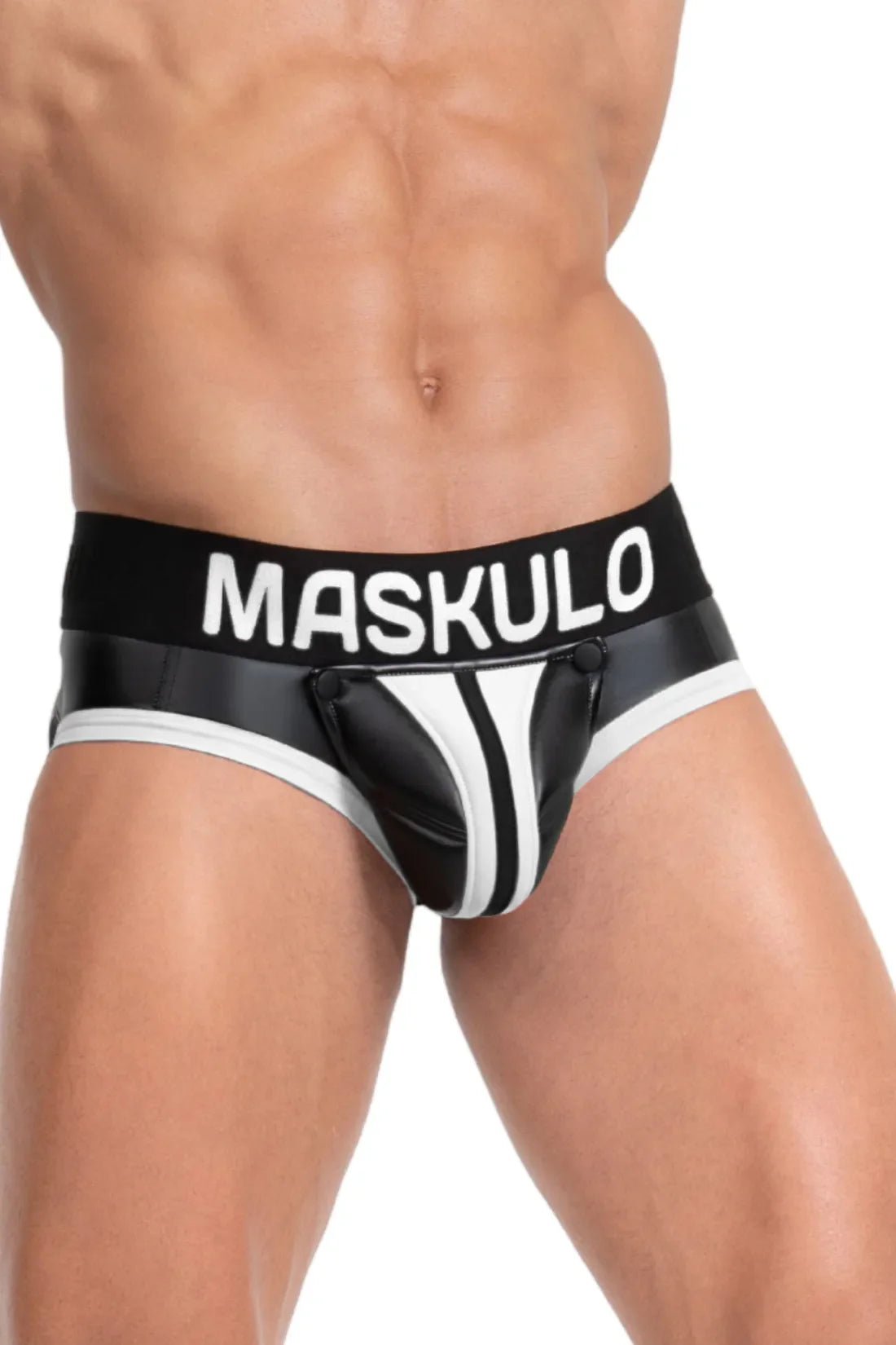 Maskulo Briefs with Pads in Black and White. Men&