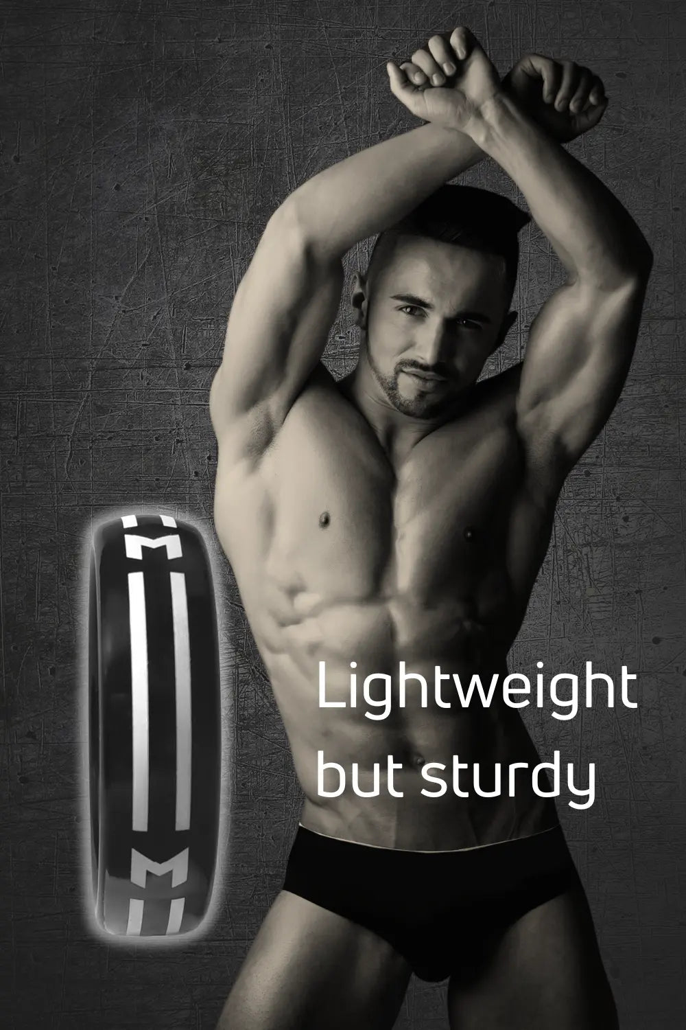 Maskulo M Cock Ring in Black design for an accessory from Maskulo Global (EU) online store.