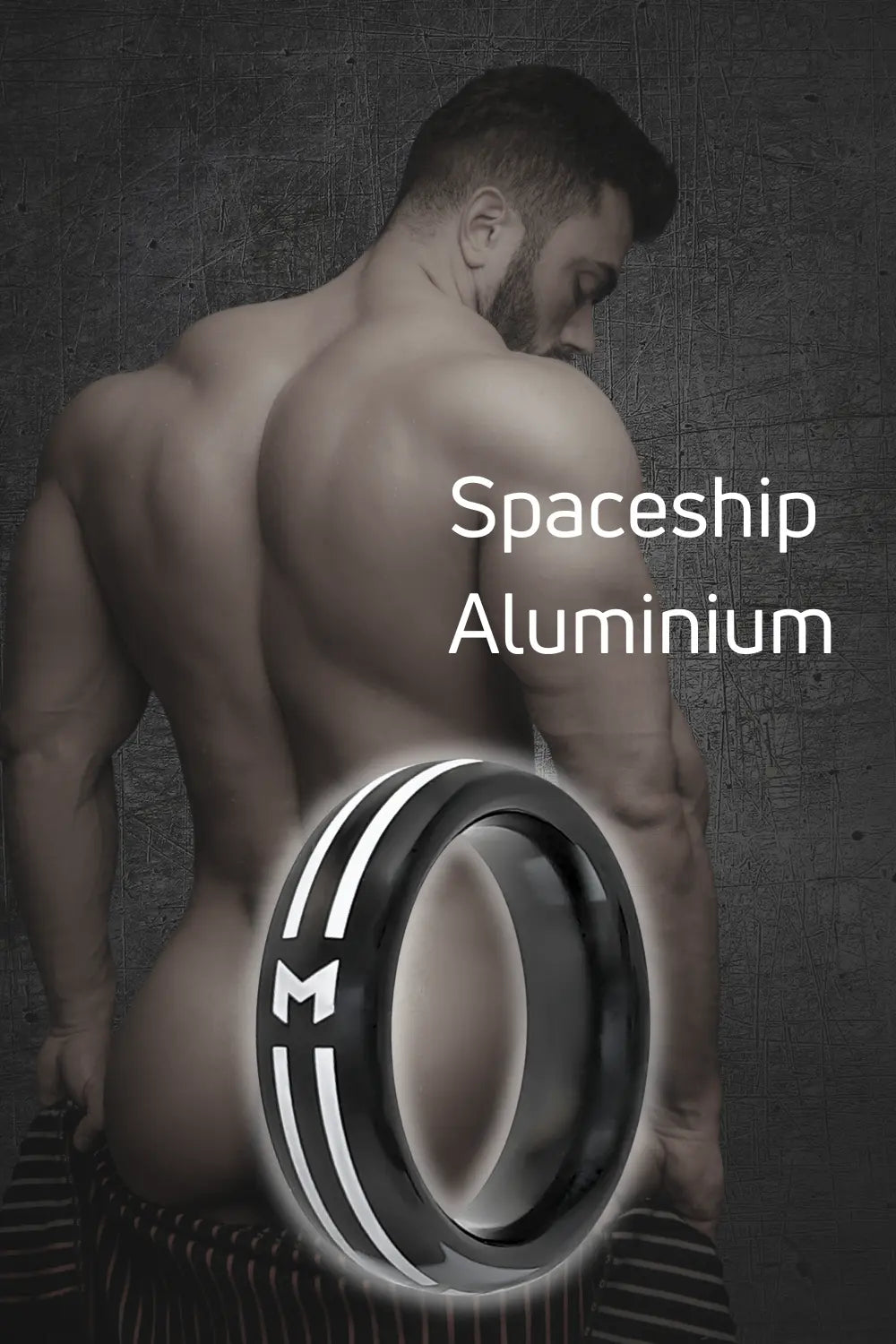 Maskulo M Cock Ring Black Design. Durable and stylish black cock ring from Maskulo Global (EU) Store, shipped from the EU. Perfect accessory.