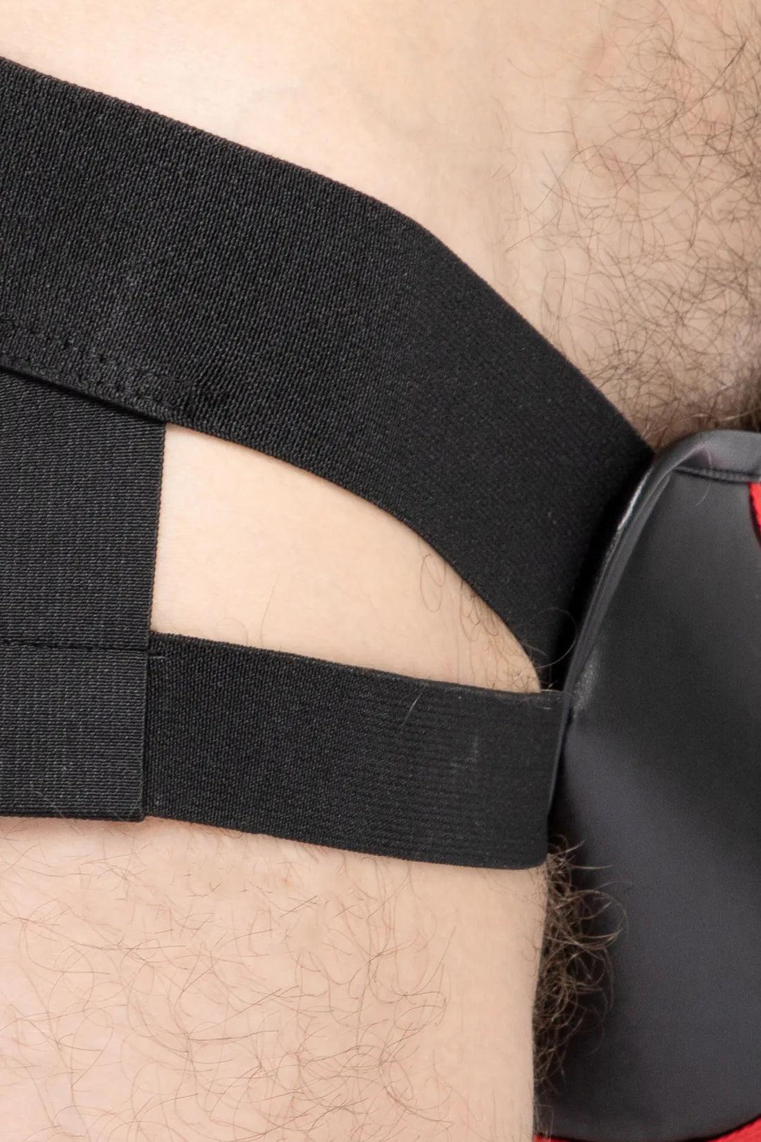 Maskulo Skulla Jock in black and red, men&