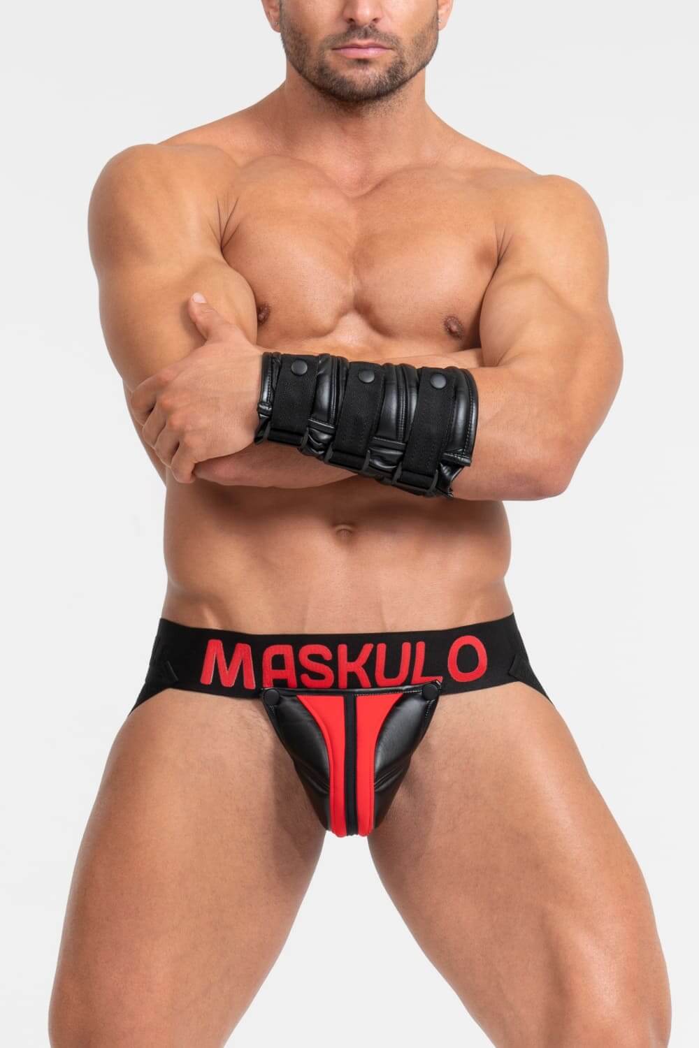Xav Armoplex Jockstrap - Red | SHIPPING 2026-08-05
