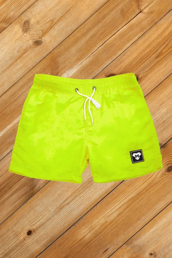 Sterling Cyclone Neon Green Shorts - Free Worldwide Delivery