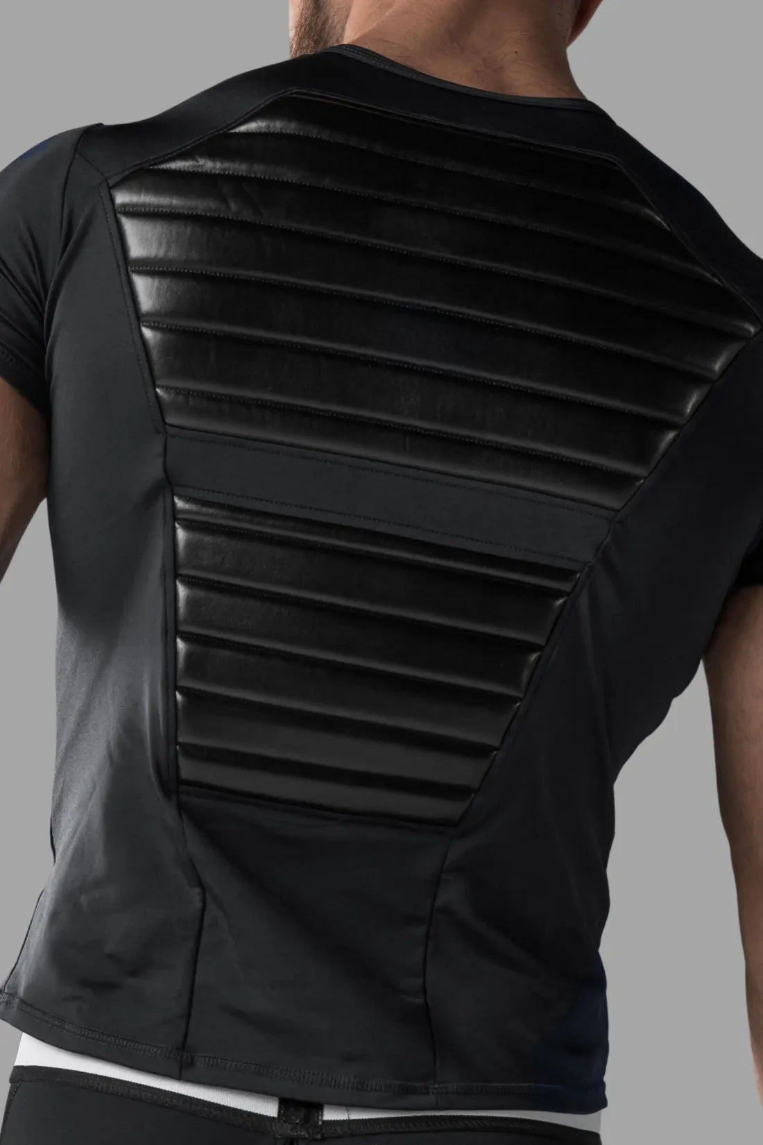 Mens Concept T-shirt with Spandex Front Pads, size L. Sold by Maskulo. Product Category: Apparel &amp; Accessories.