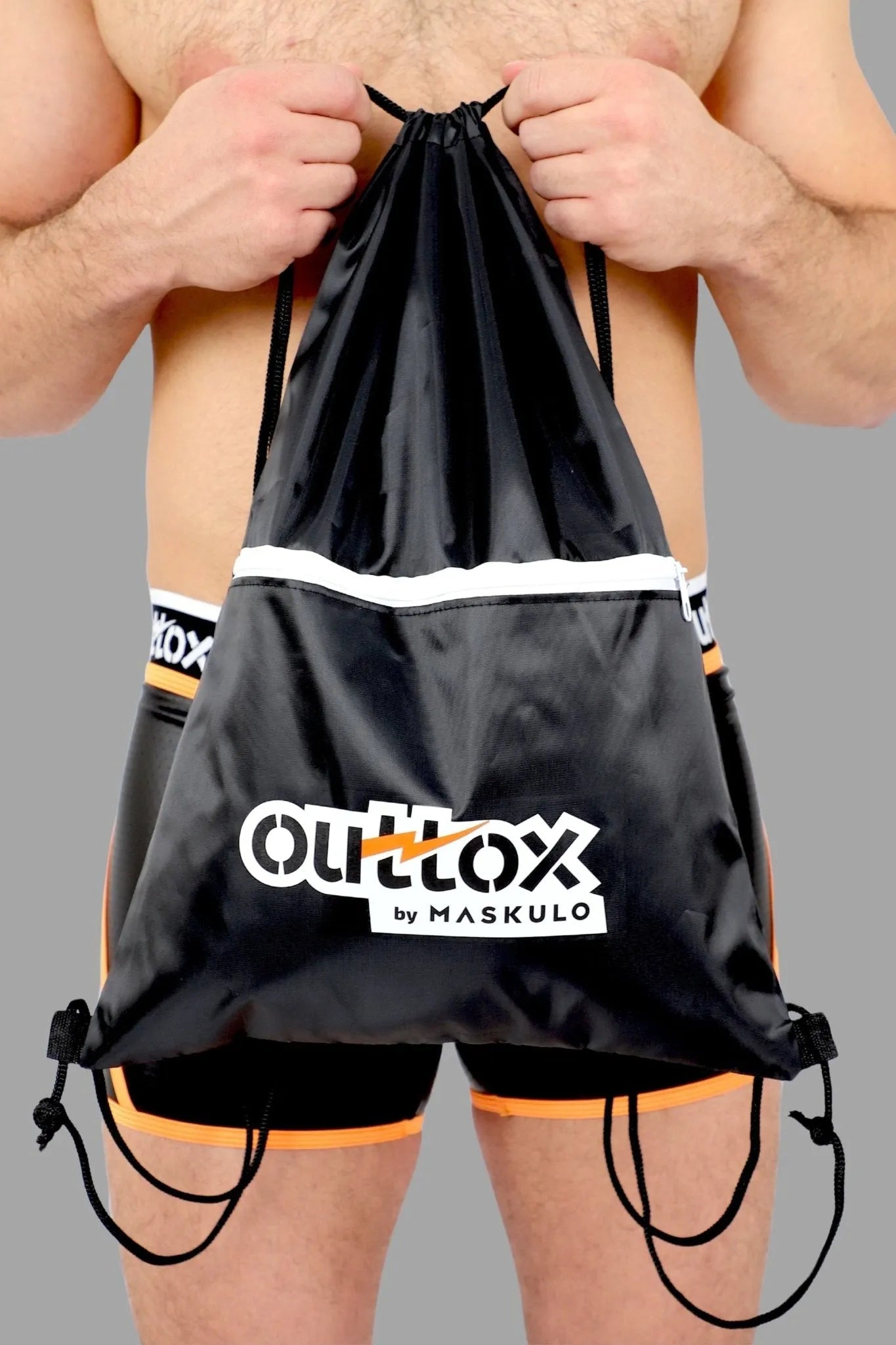 Outtox. Drawstring Bag. Black - Outtox - XBG101-YX - Maskulo EU Global Online Store