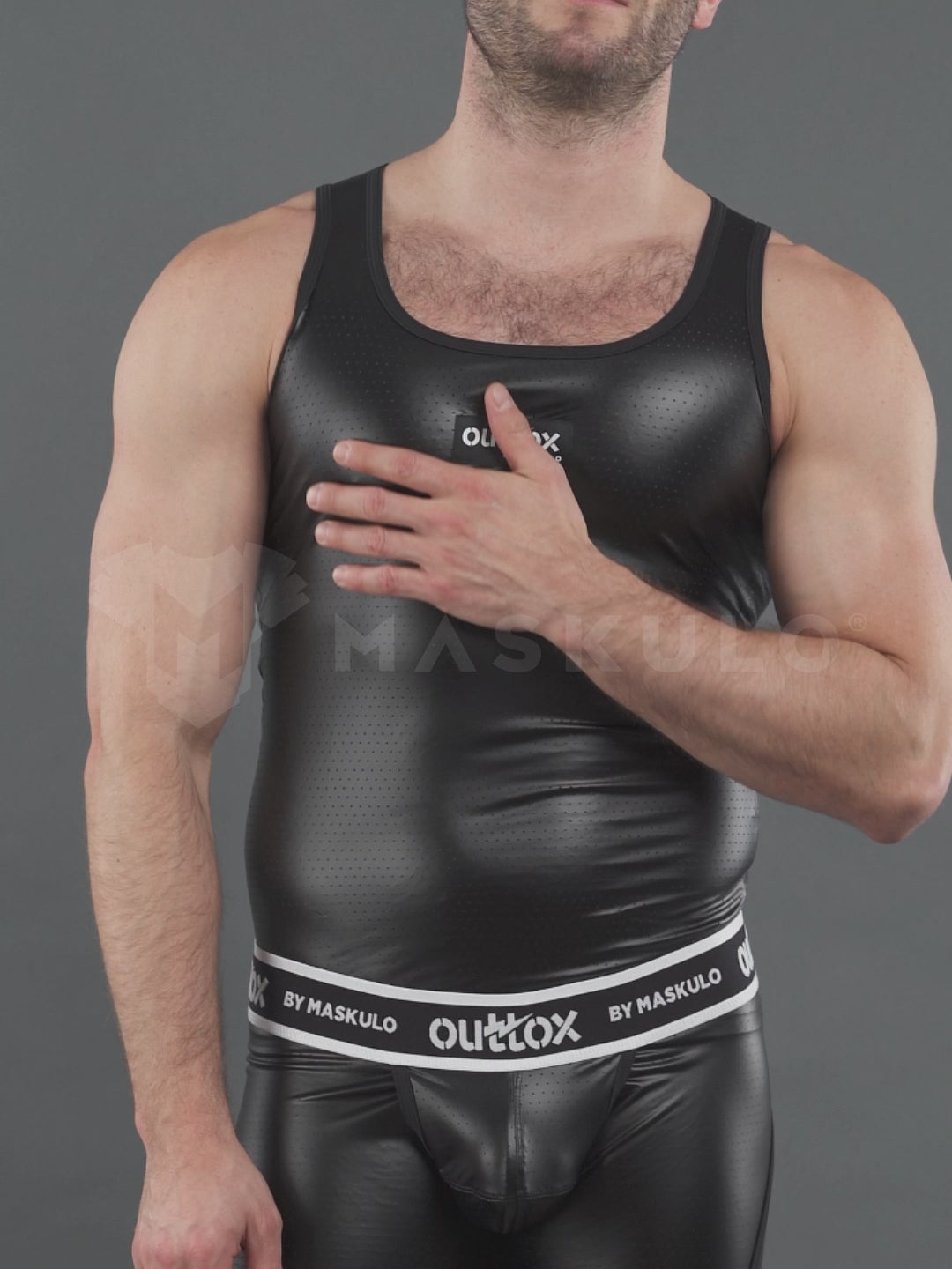 Outtox by Maskulo. Tank top. Black