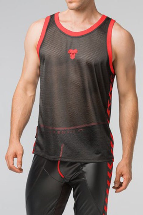 Skulla. Tank Top. Red - Maskulo - MTP116-Y1- Maskulo EU Global Online Store